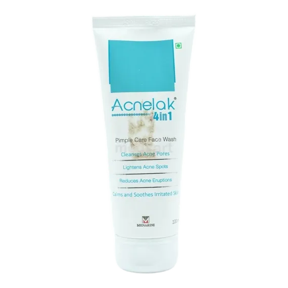 acnelak 4 in 1 facewash 100 ml